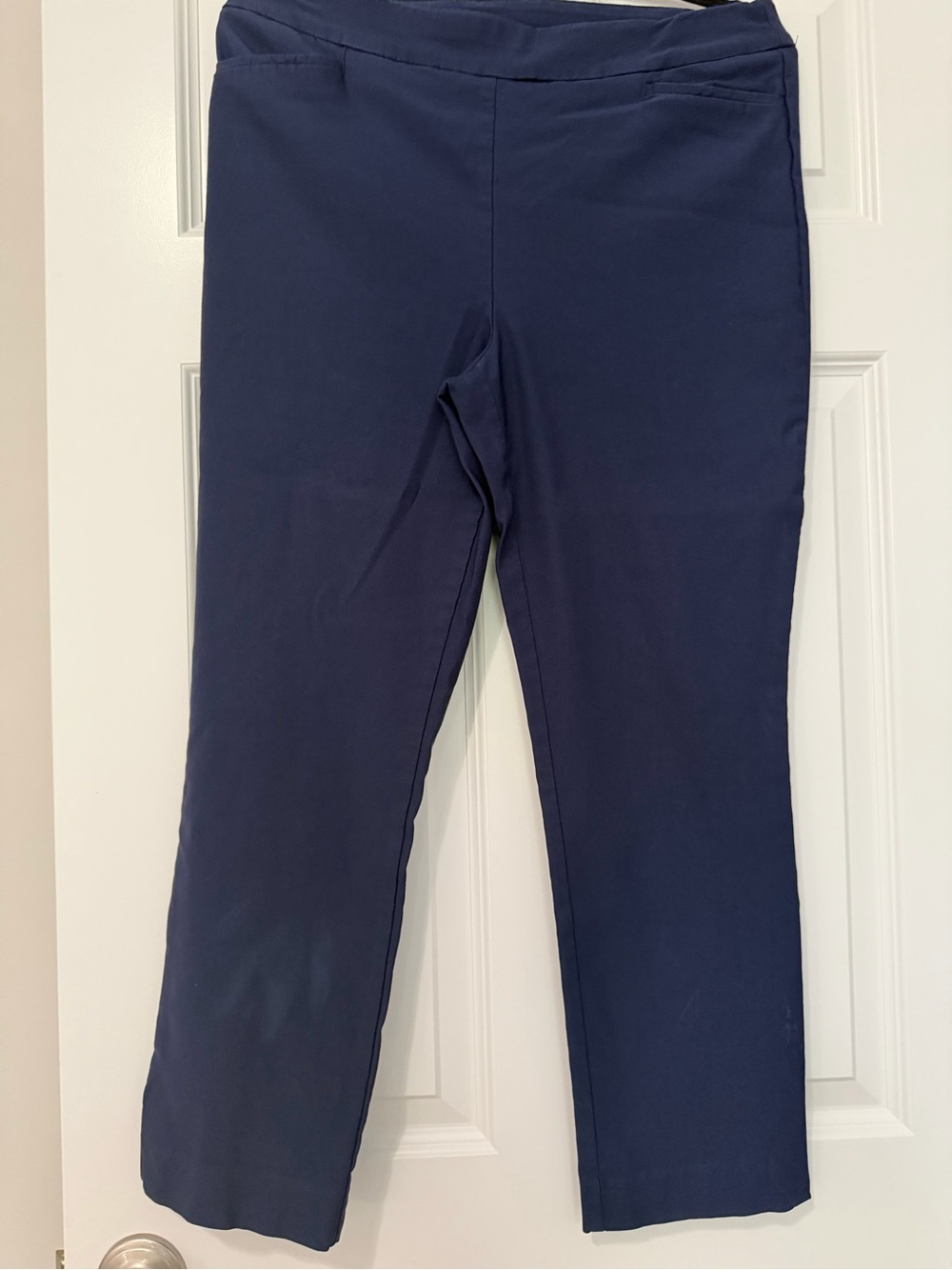 Chico's Women’s Navy Pull-On Dress Pants